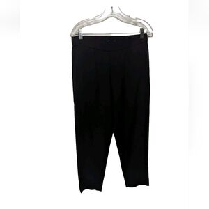 Theory Pull On Pants Black M High Waist #5555